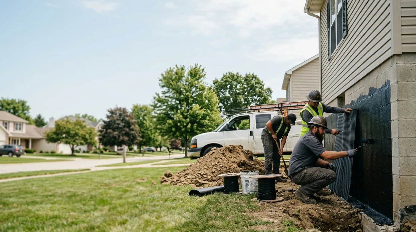 Basement Waterproofing in Lake Orion, MI near me